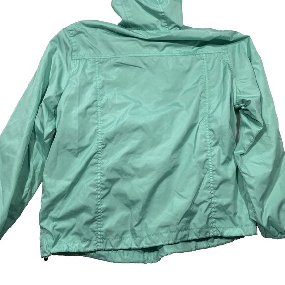 HB Sport by Harvé Benard Windbreaker Jacket Size L Mint Lightweight Rain - Picture 6 of 7